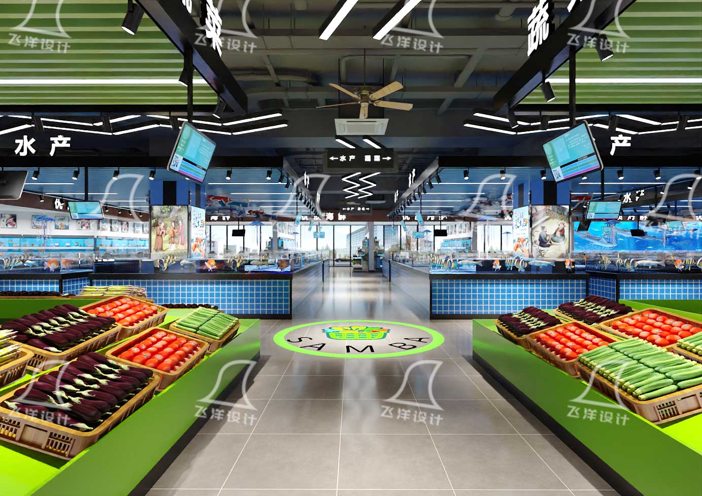 农贸市场设计:安全与应急管理的深度考量