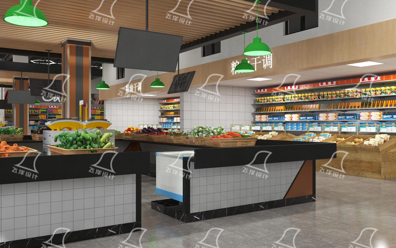 菜市场设计:布局的艺术与智慧